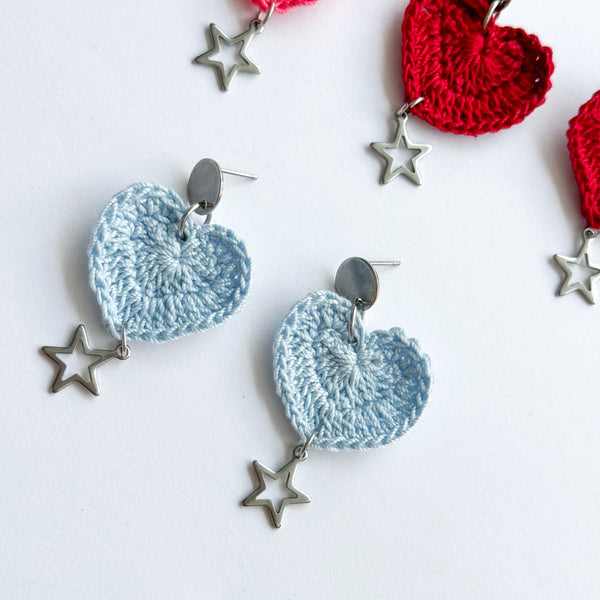 Hearts and Stars Earrings