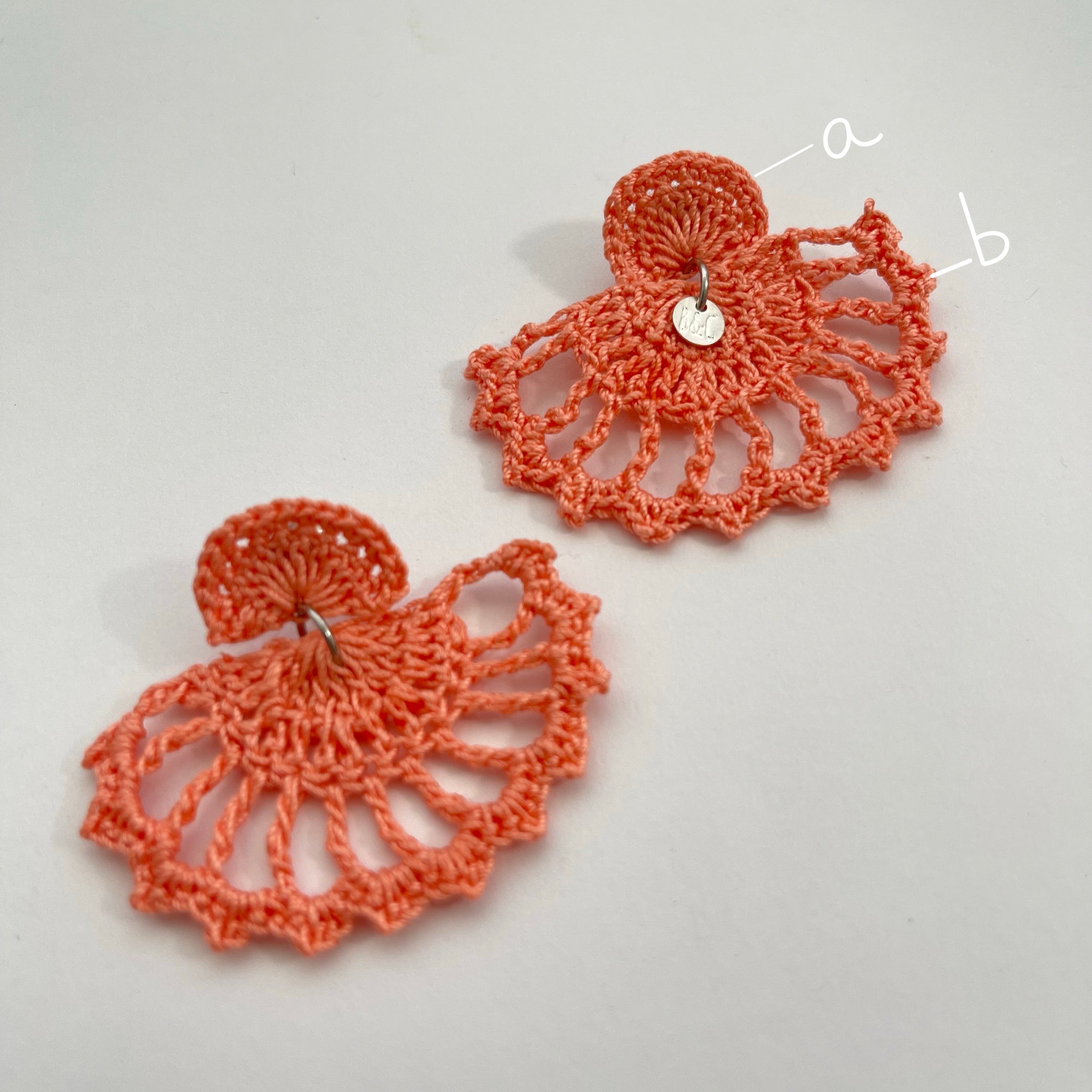 Fan Shaped Earrings- Amanecer Custom